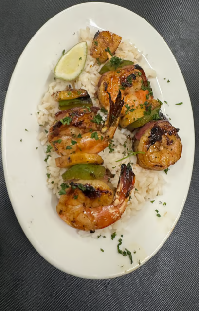 SHRIMP SKEWERS APP