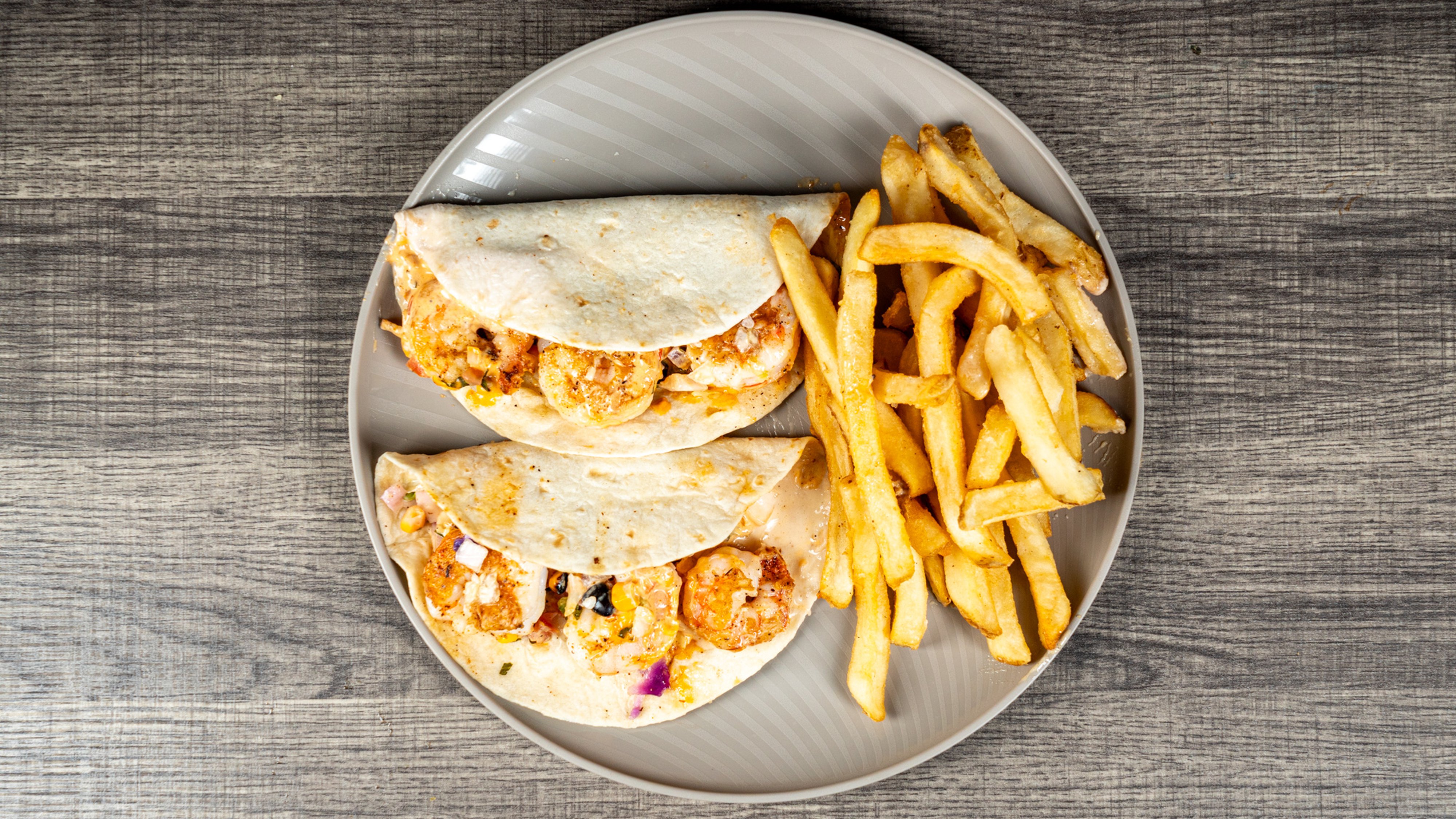 SHRIMP TACOS