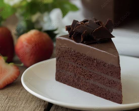 Rich chocolate cake
