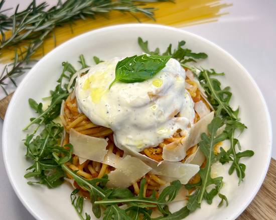 Spaghetti alla ricotta pomodoro