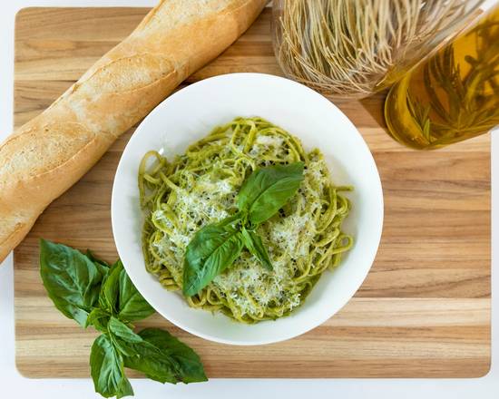 Spaghetti pesto
