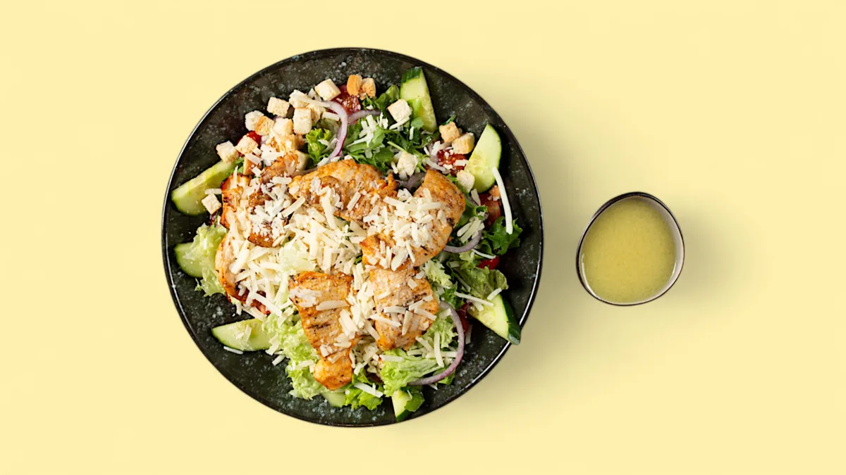 Caesar Chicken Salat