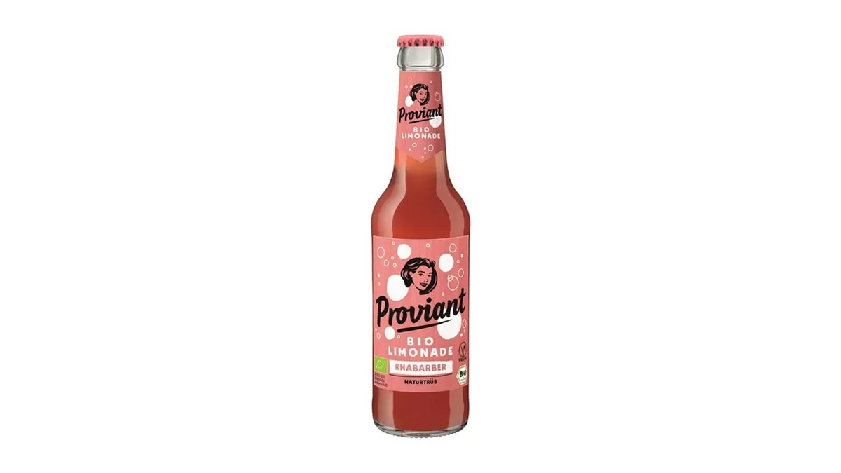 Proviant Biolimonade Rhabarber 0,33 l