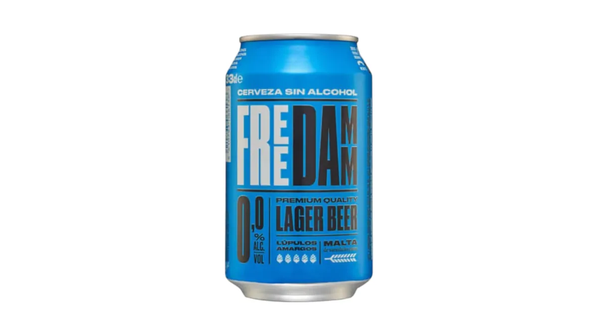 Free Damm non-alcoholic lager beer