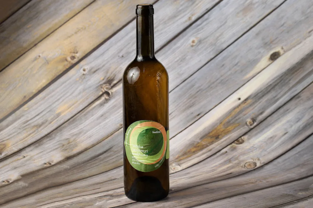 Natural White Wine by Badimi 'Tsitska Tsolikouri Krakhuna'