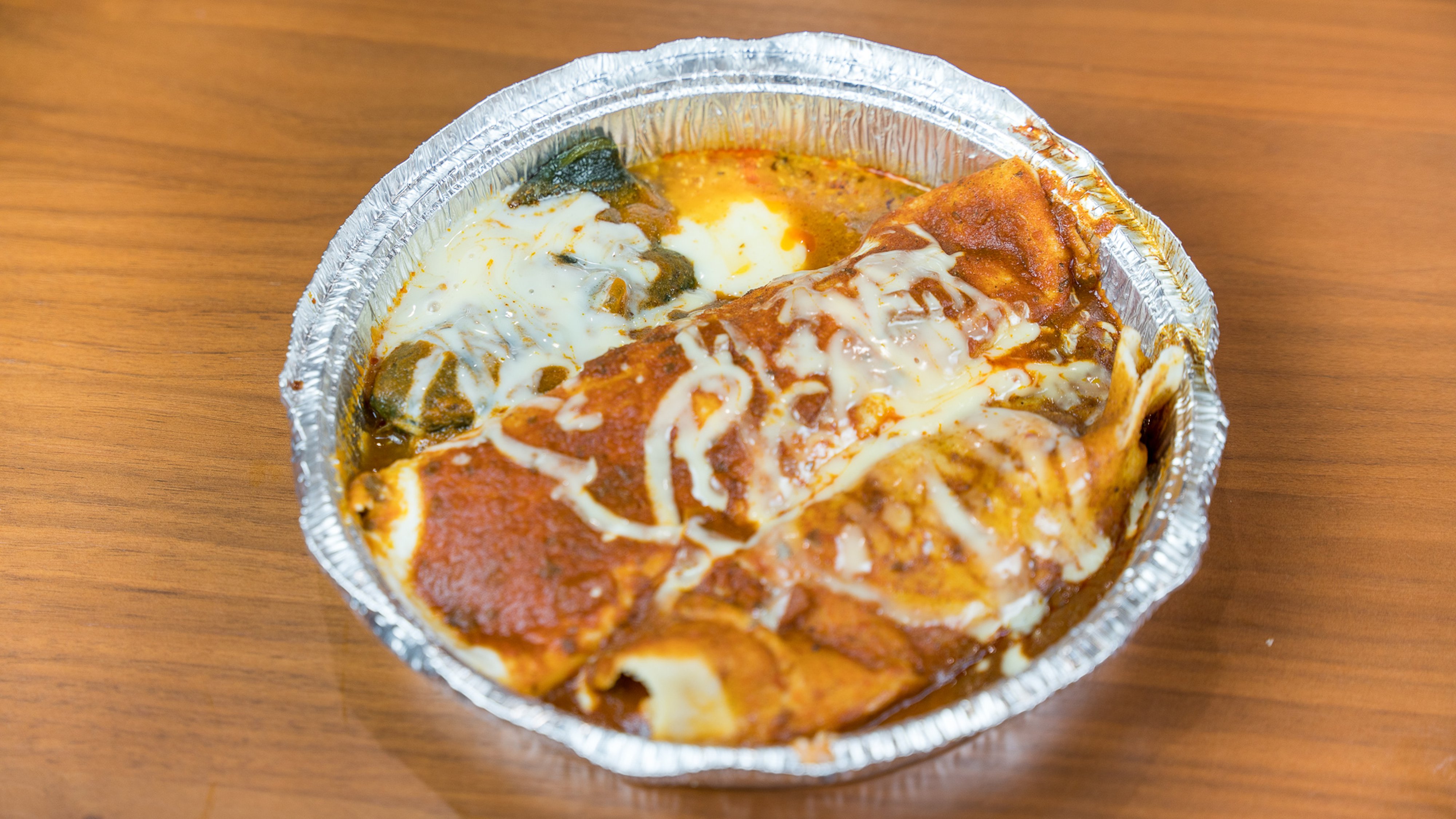 13. One Enchilada, One Beef Burrito and One Chile Relleno