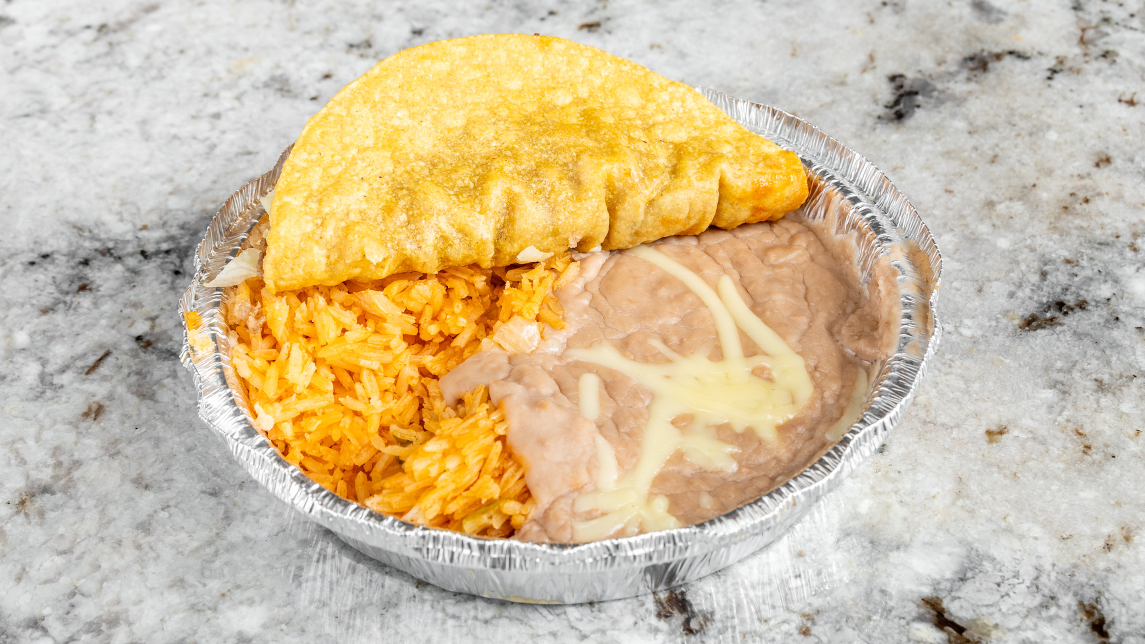 2. Beef Burrito and Taco