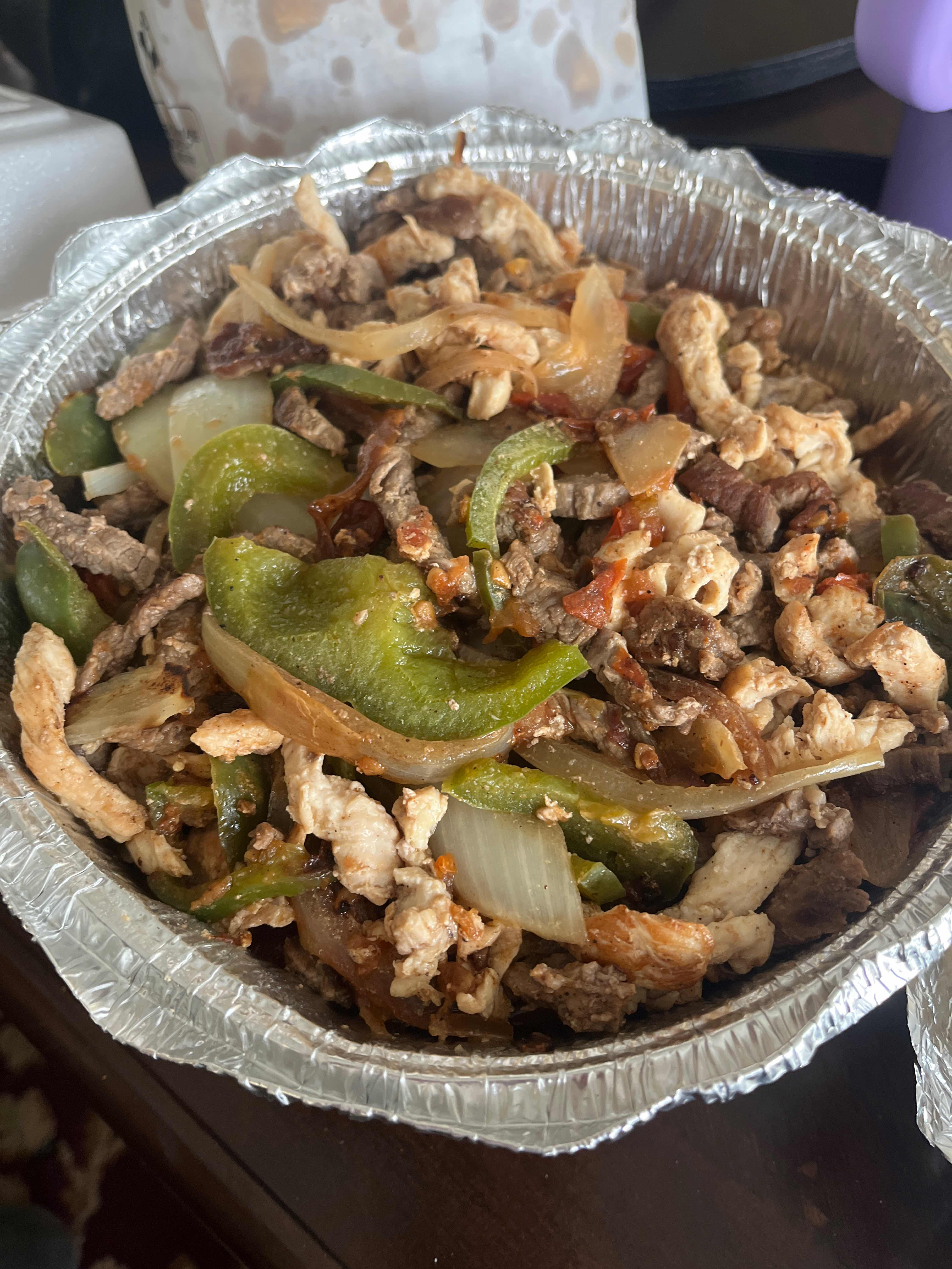 44. Chicken Fajitas
