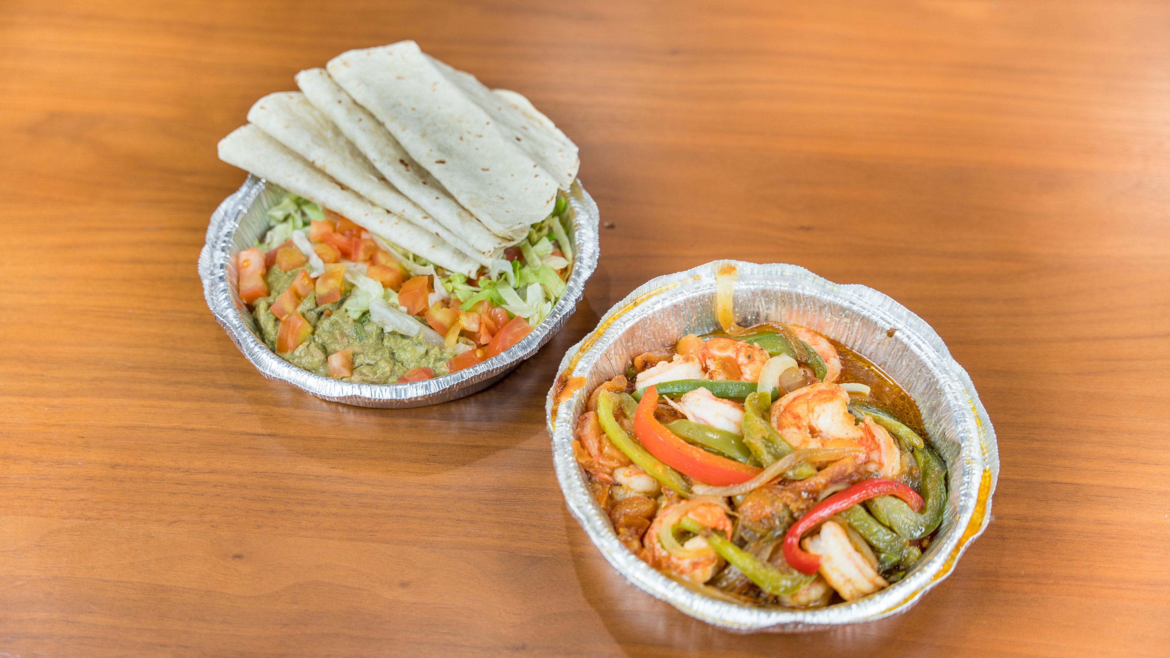 46. Shrimp Fajitas