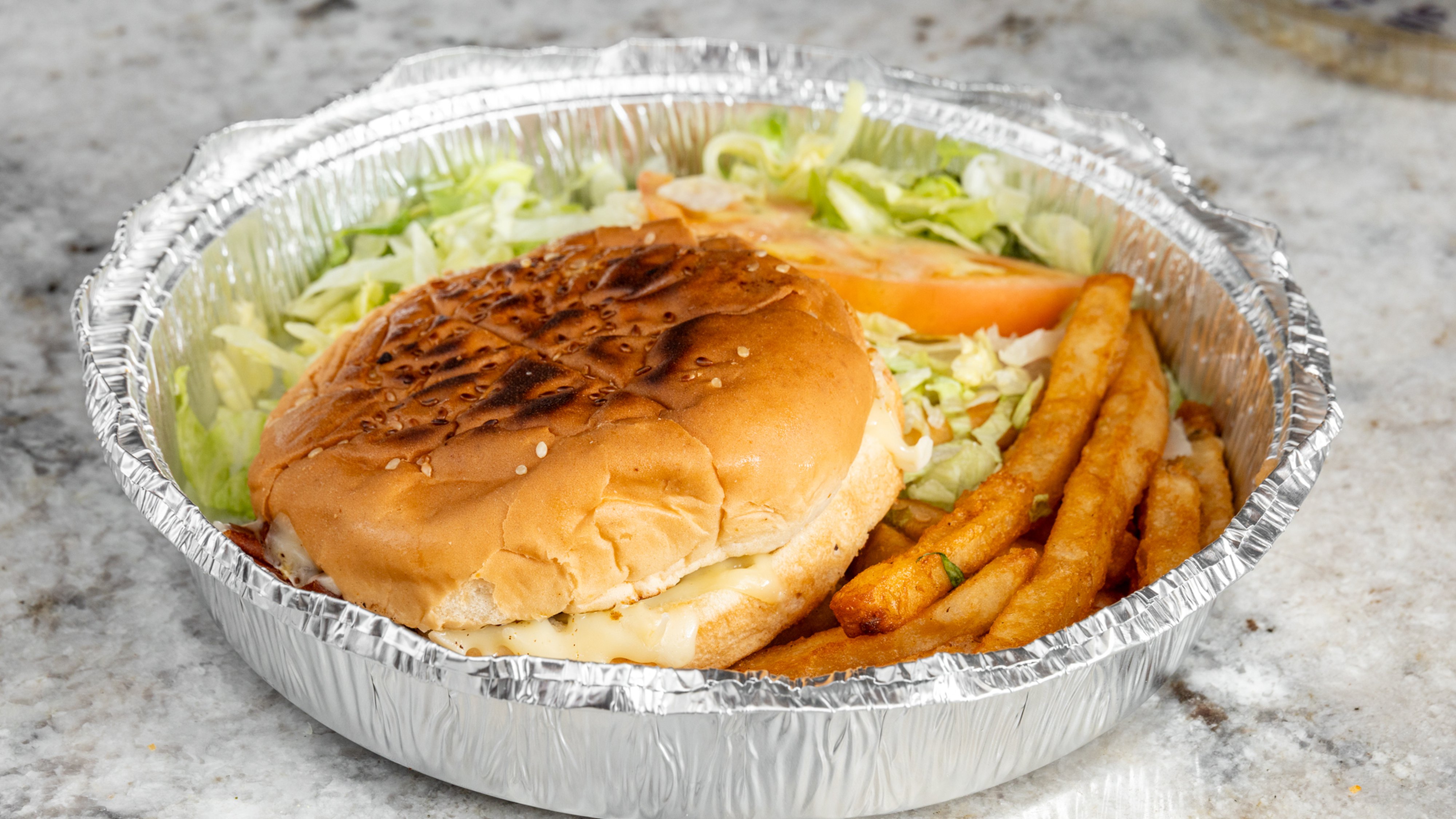 5. Cheeseburger and Fries