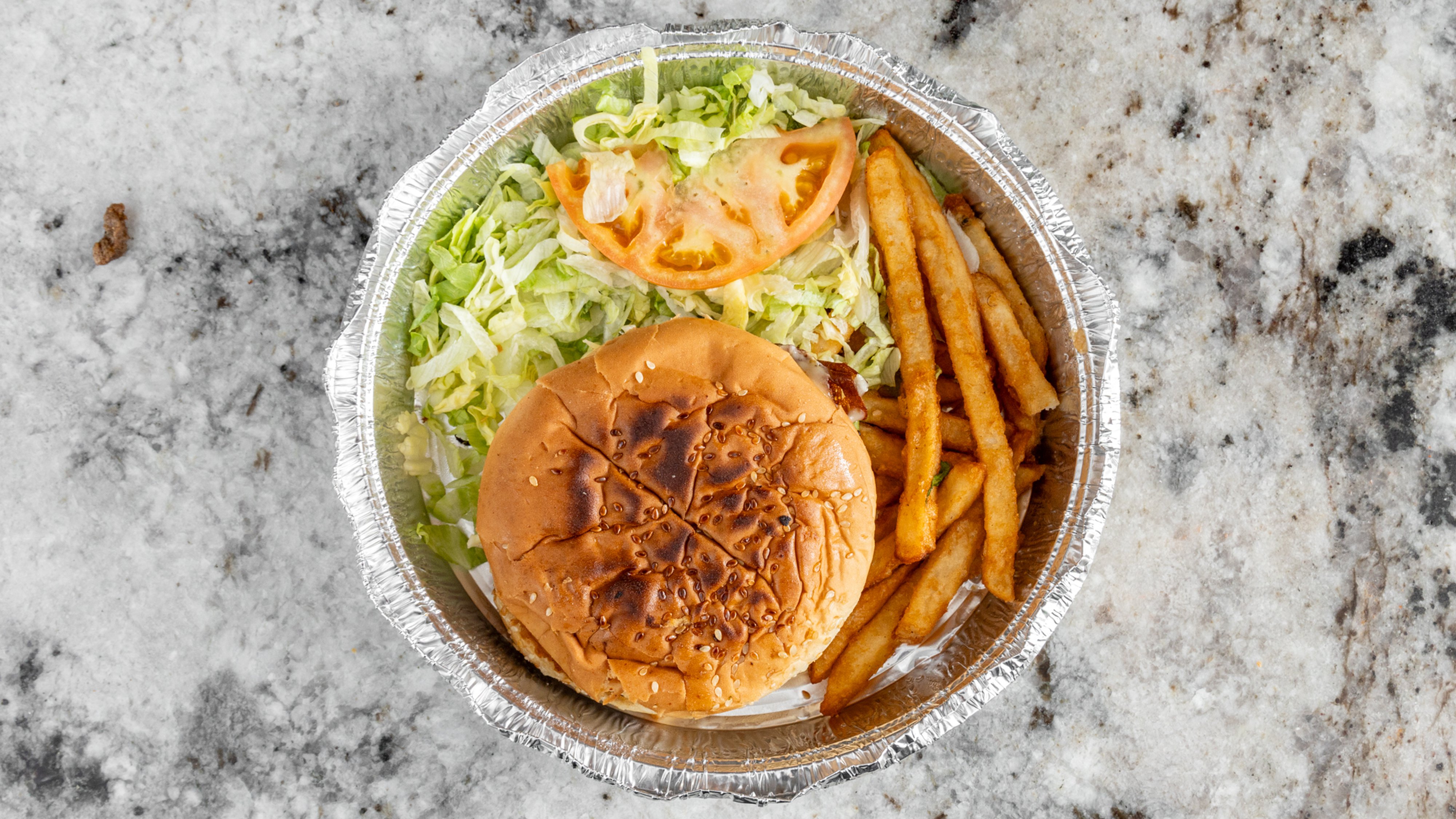 5. Hamburger and Fries