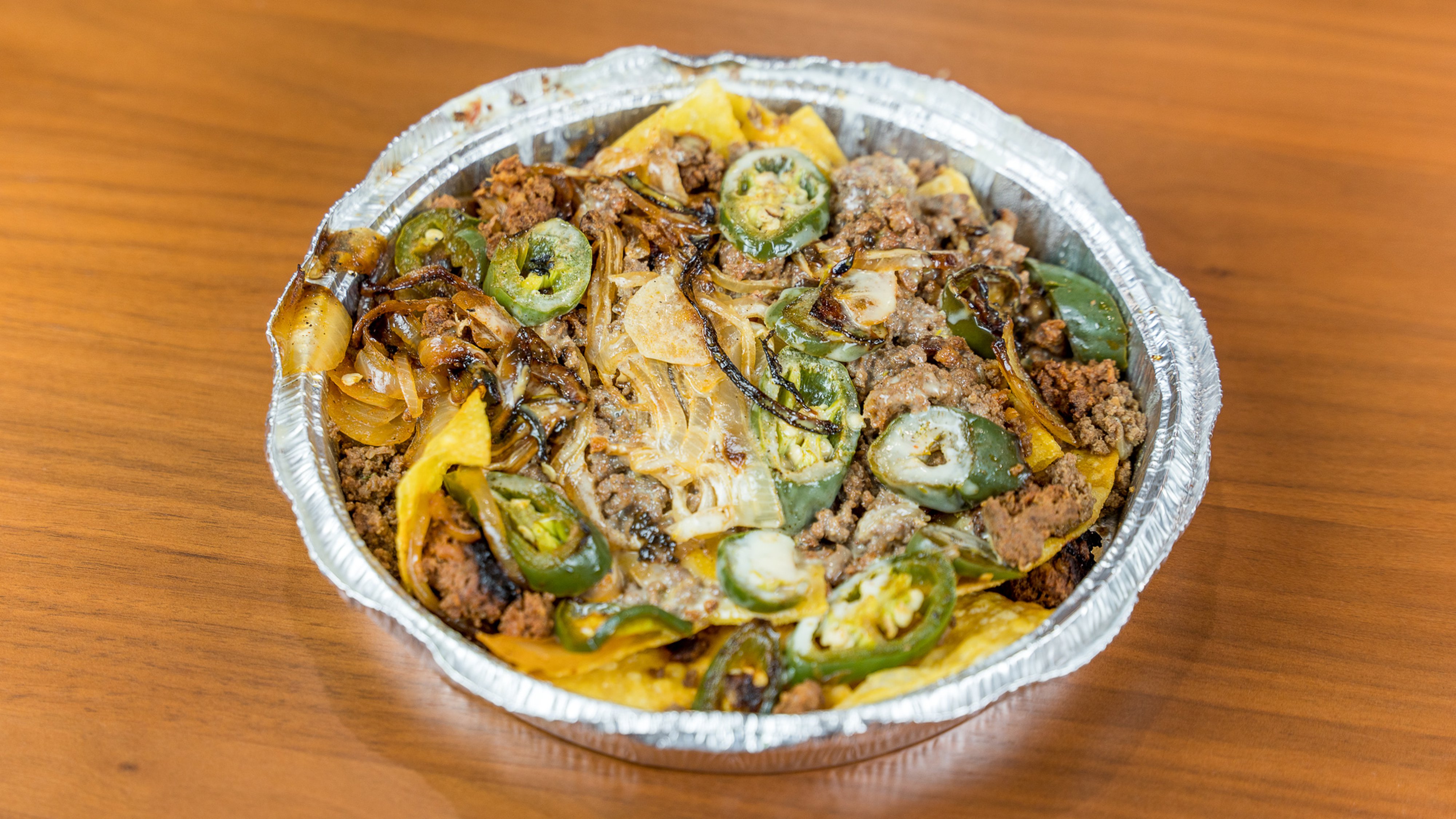 Chori Beef Nachos