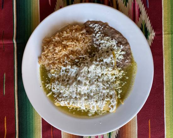 Enchiladas Verdes