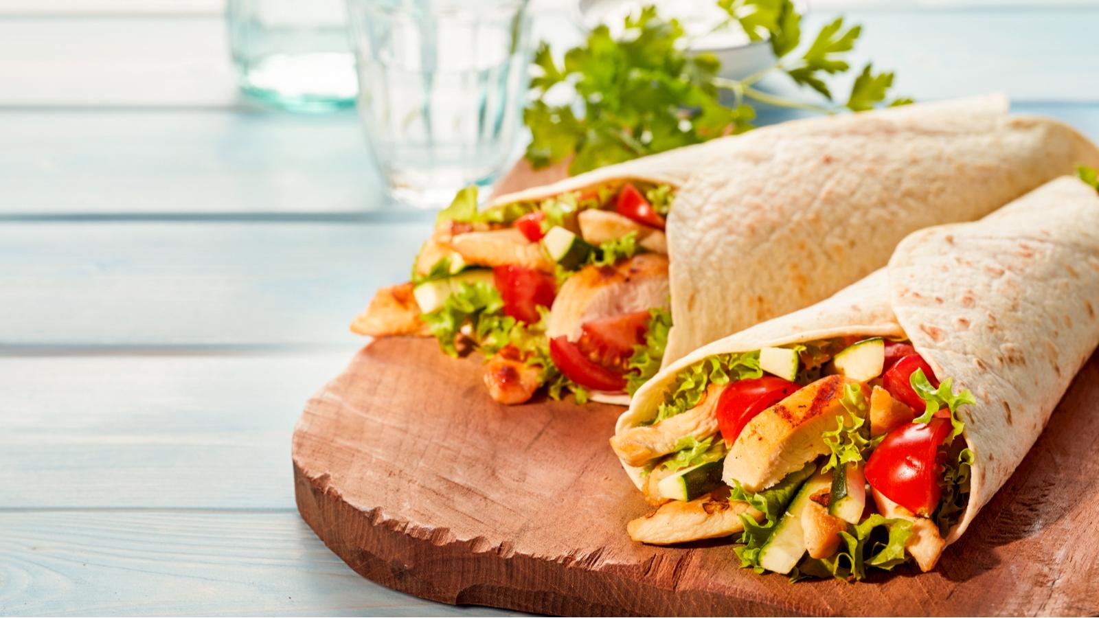 Cajun Spicy Chicken Burrito