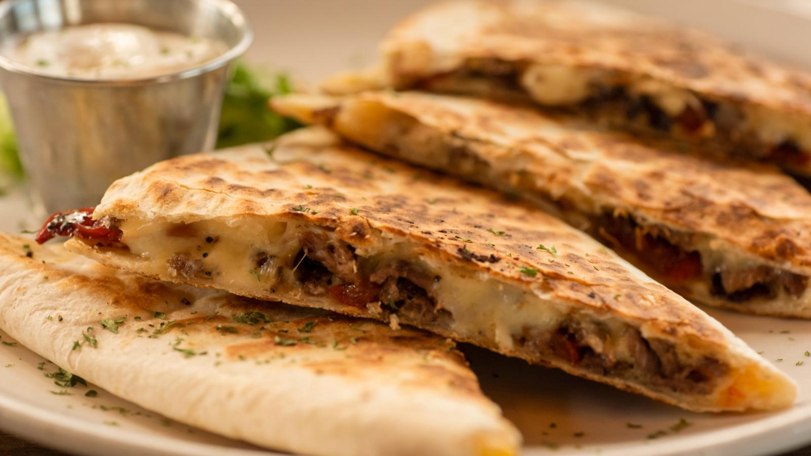 Grilled Steak Quesadilla