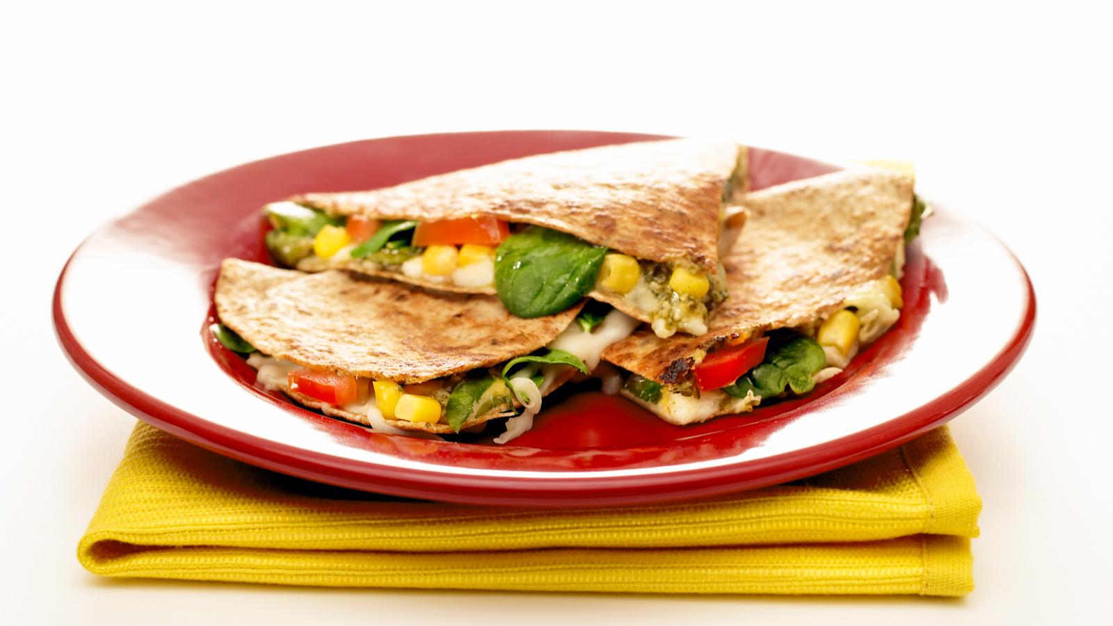 Mixed Veggie Quesadilla