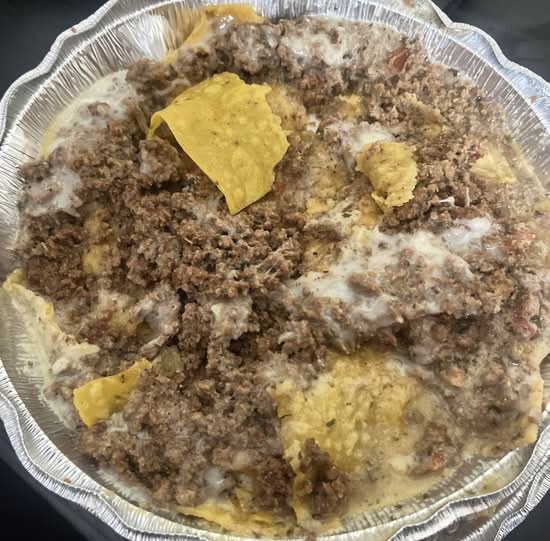Nachos with Beef or Chicken