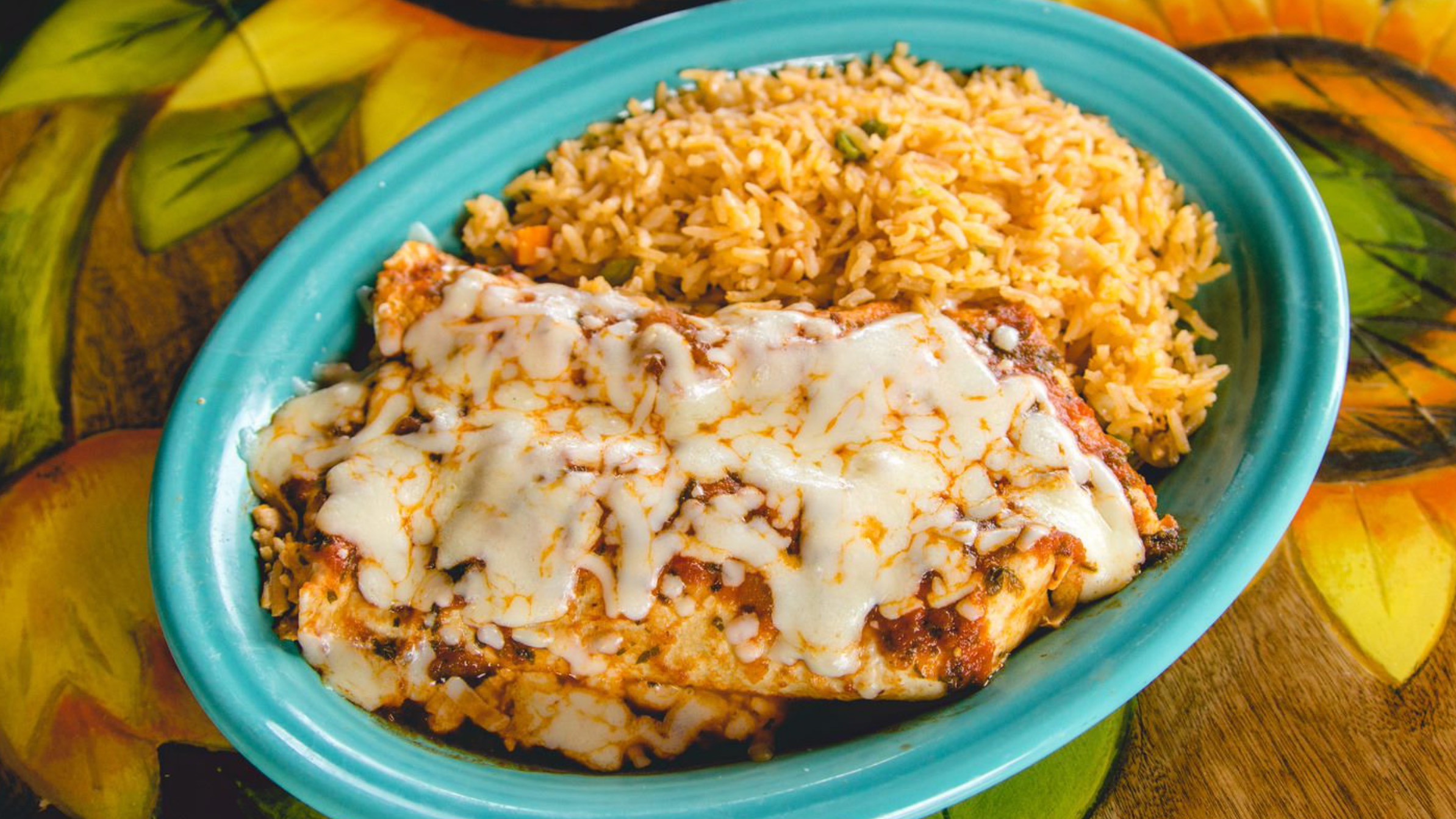 Chicken Burrito Dinner**