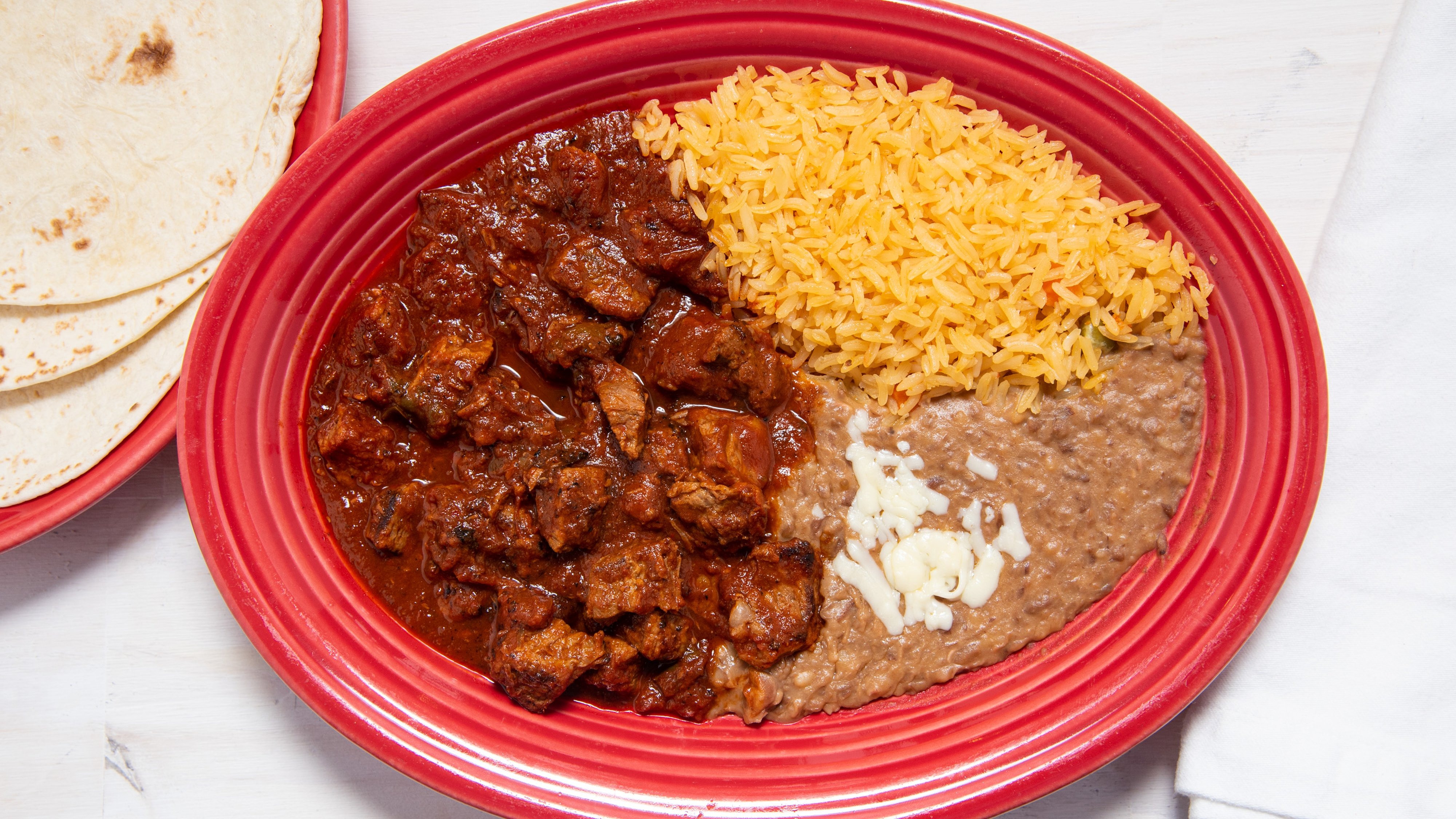 Chile Colorado or Chile Verde