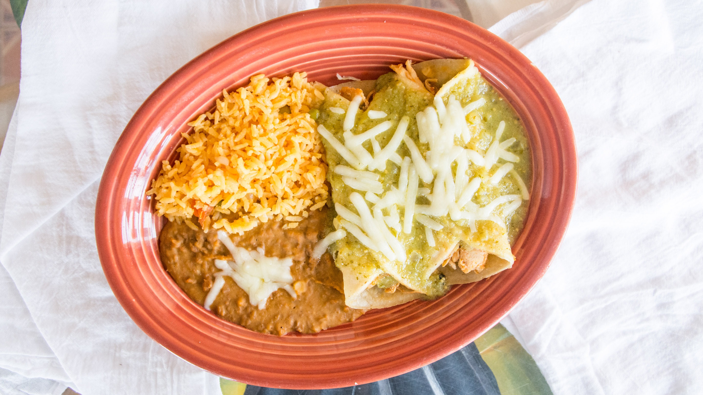 Enchiladas Verdes**