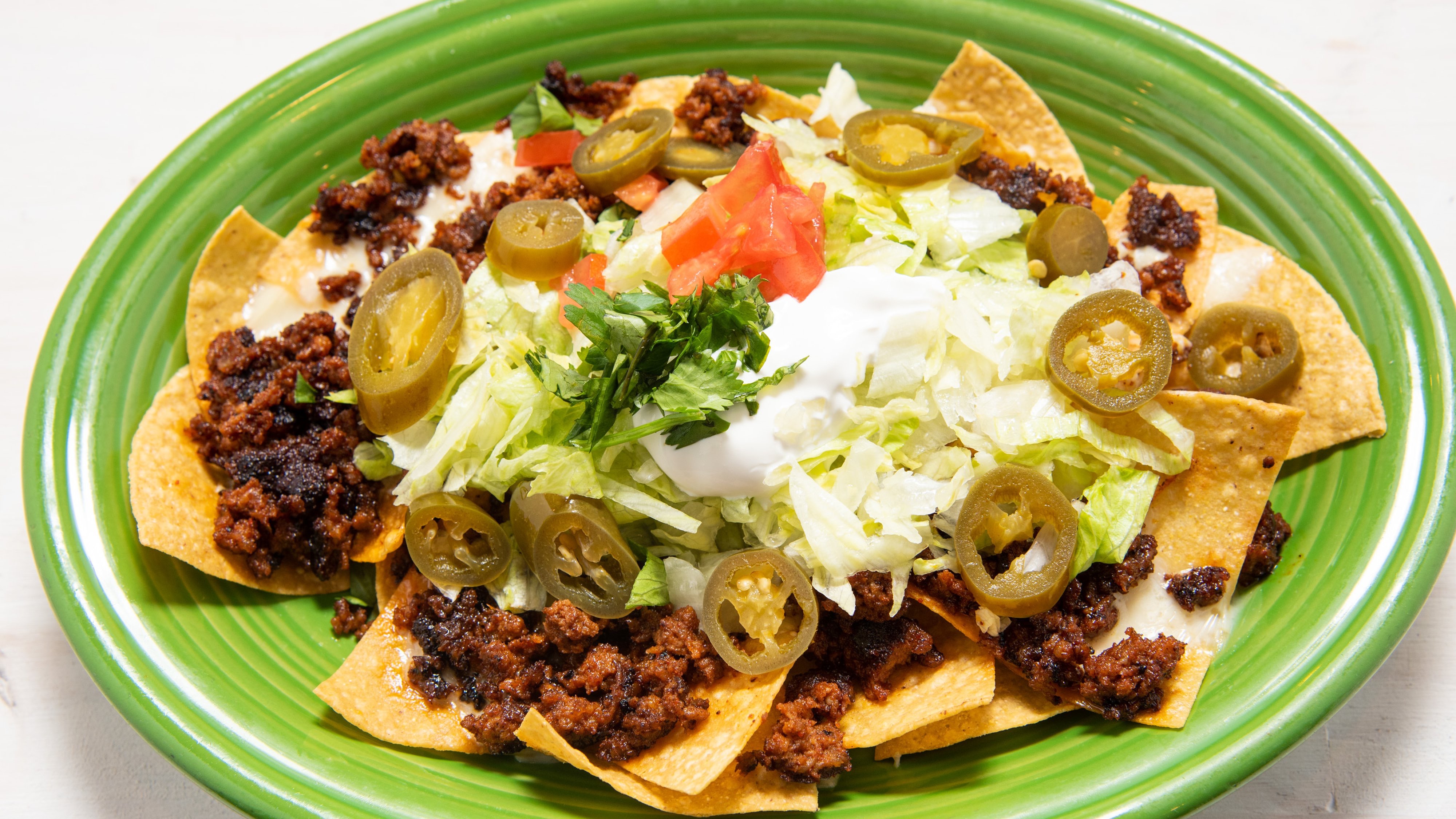 Nachos con Chorizo