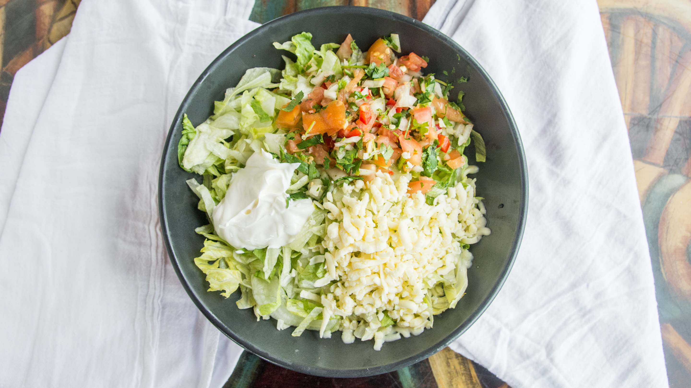 Open Bowl Burrito