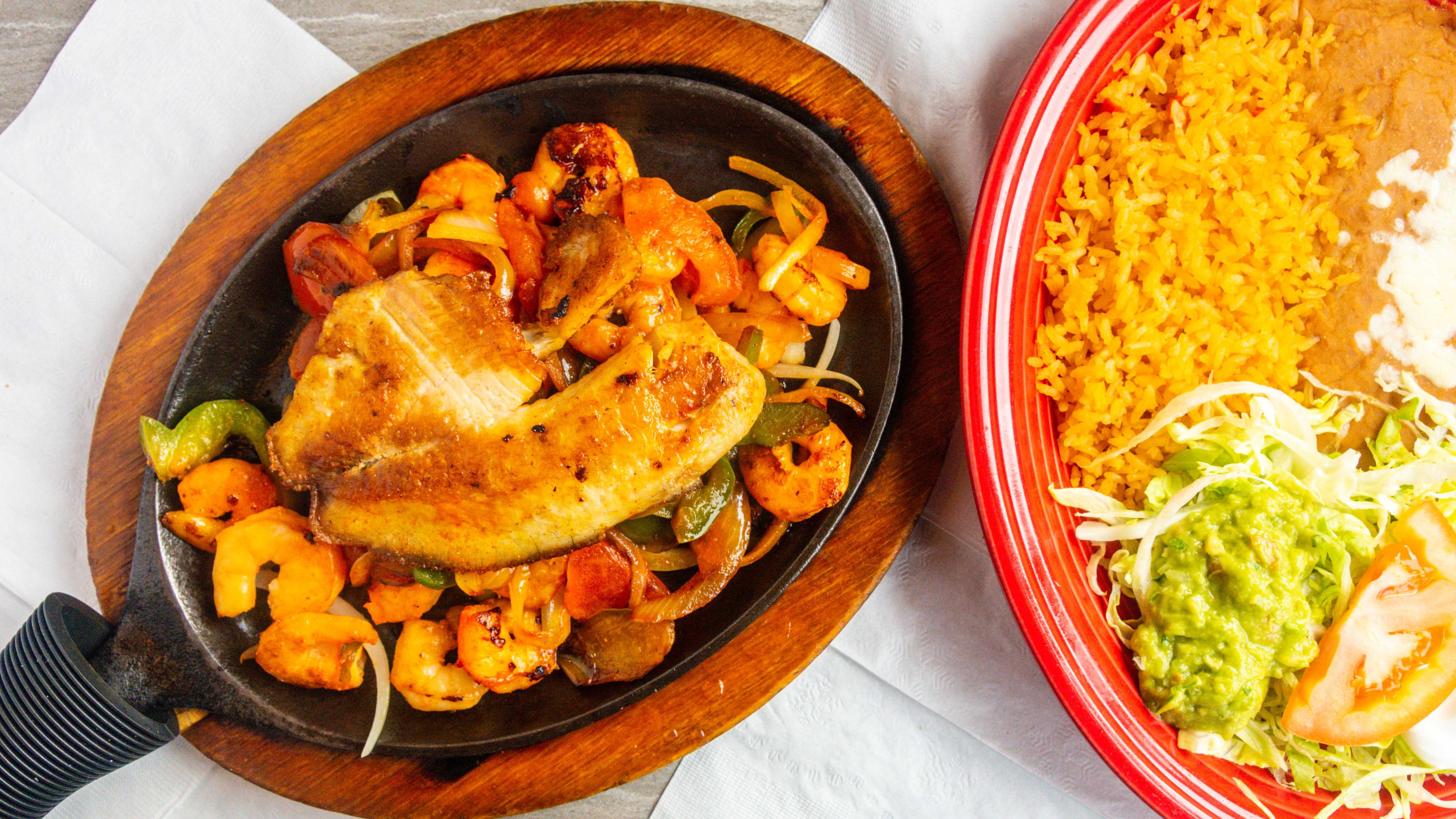 Seafood Fajitas