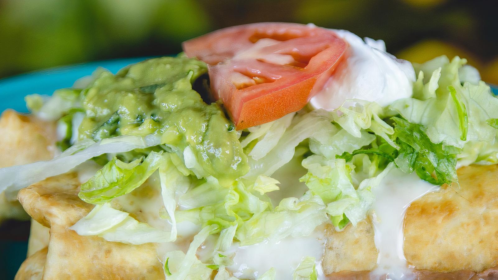 Shrimp Chimichangas