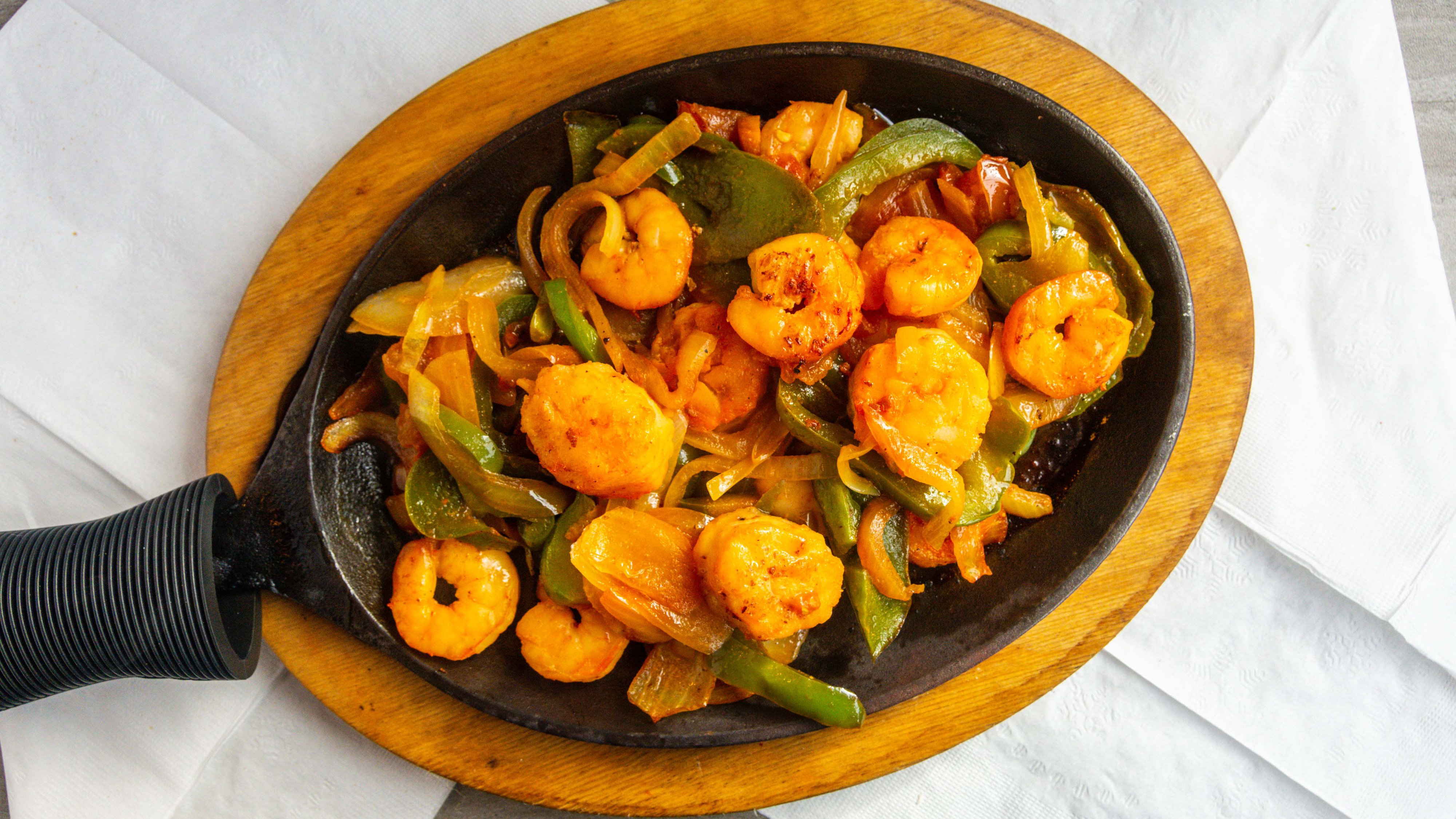 Shrimp Fajitas