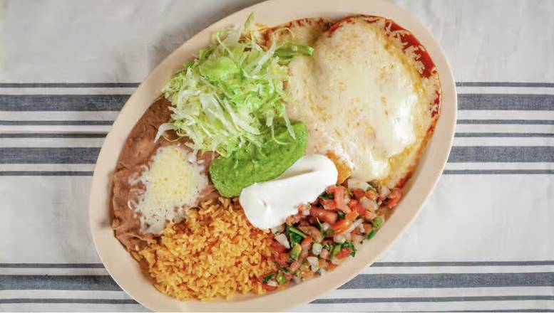 Enchilada Plate (3 pcs)