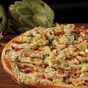 Chick Bac Artichoke Pizza