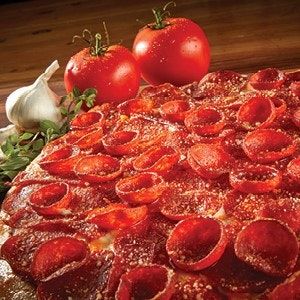 Cup Curl Pepperoni Pizza