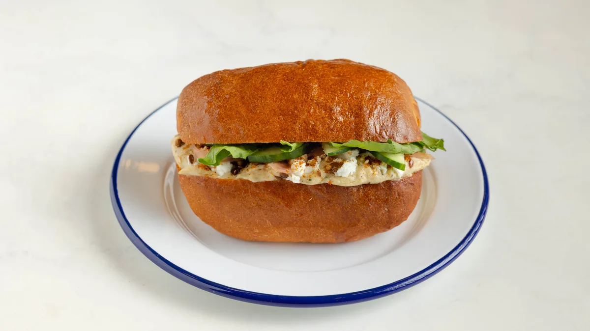 Sandwich με Χούμους