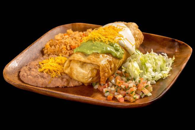 #19 Chimichanga Plate