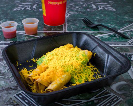 3 Rolled Tacos Cheese