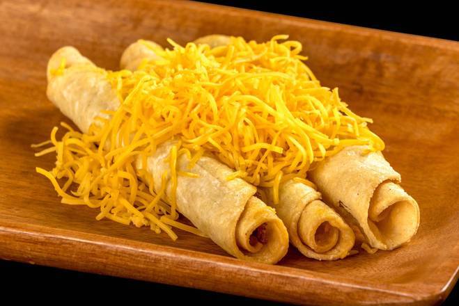 3 Rolled Tacos w/cheese