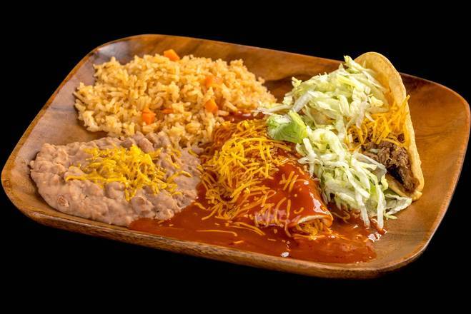 #5 Taco and Enchilada