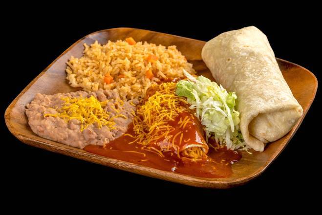 #6 Burrito and Enchilada