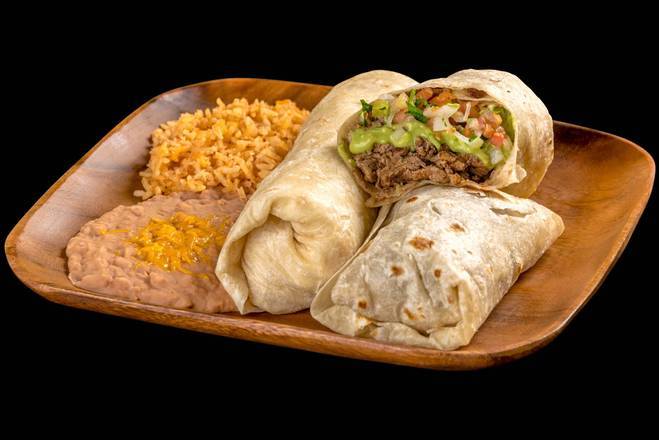 #7 Two Beef Burritos