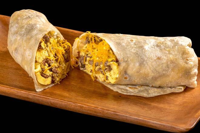 Steak and Egg Burrito