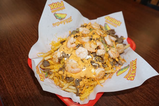 Surf and Turf fries