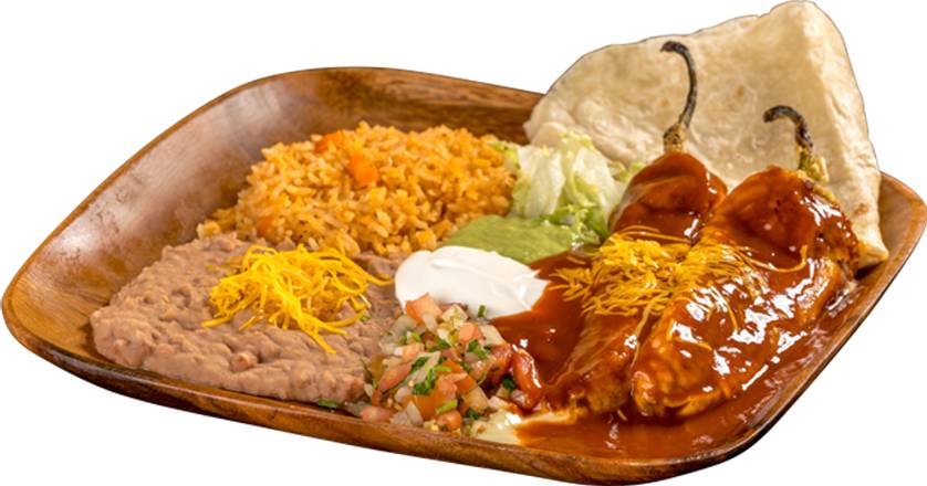 #17 Two Chiles Rellenos