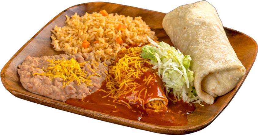 #19 Burrito and Enchilada