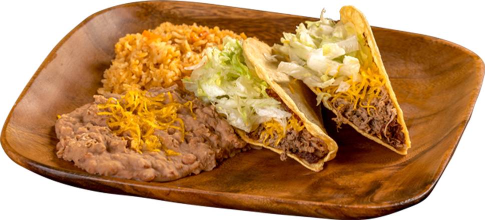 #3 Two Beef Tacos