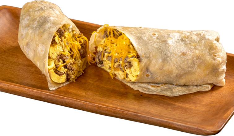Steak and Egg Burrito