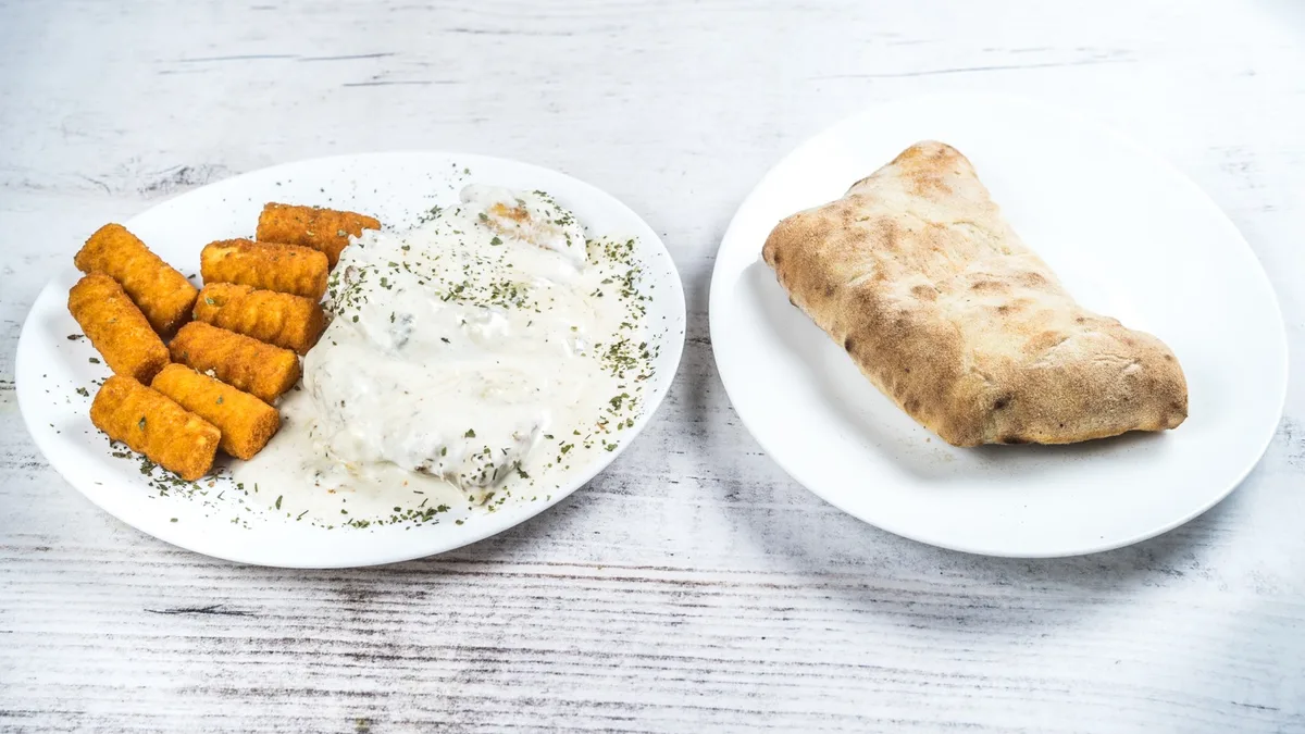 Pileća prsa s prilogom