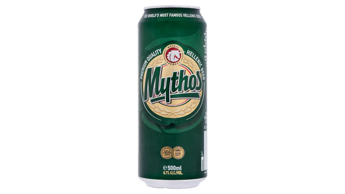 Mythos világos sör 4,7% 500 ml