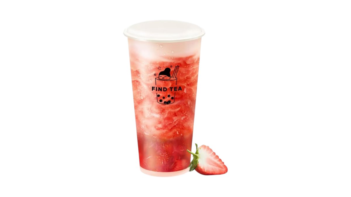 Cheese strawberry frappe L