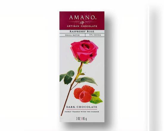 Amano Artisan Chocolate Raspberry Rose 55% Dark