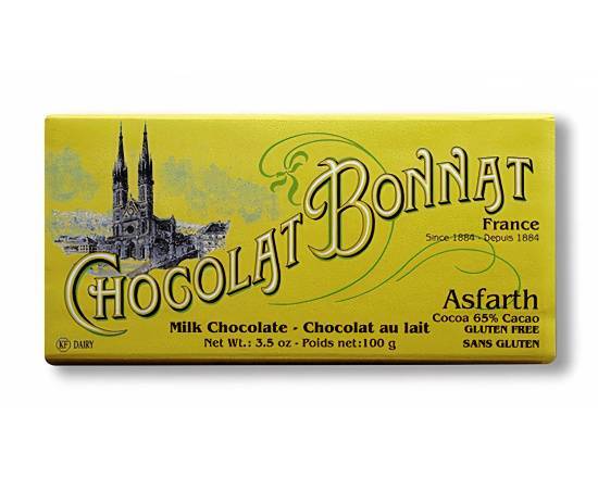 Bonnat Asfarth Milk 65% (100grs Bar)